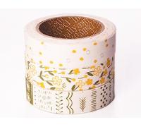 Dailylike Set 3 nastri adesivi cotone petit 15 mm x 3 m.