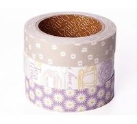 Dailylike Set 3 nastri adesivi cotone tea time 15 mm x 3 m.