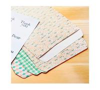 Dailylike Set 6 buste stampate assortite con etichette Vol. 1 homey 16,5 x 25 cm. 3 modelli, 2 buste per modello