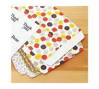 Dailylike Set 6 buste stampate assortite con etichette Vol. 2 blossom 16,5 x 25 cm. 3 modelli, 2 buste per modello