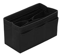 DailyPlus Organizer per borsa, organizer in feltro, 14 tasche, nero, piccolo
