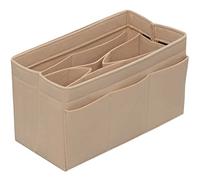 DailyPlus Organizer per borsa, organizer in feltro, organizer per borsa, organizer per borsa, organizer per borsa adatta a LV Speedy Neverfull, beige, taglia: S