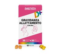 Dailyvit Integratore GRAVIDANZA e ALLATTAMENTO 30 Perle + 30 Compresse