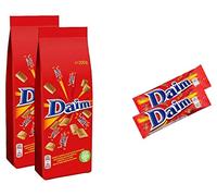 Daim trial pack, praline 2x200g, barrette 2x28g - caramello croccante alle mandorle avvolto nel miglior cioccolato al latte