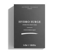 Daimon Barber Men's Hydrating Hydro Surge Face Sheet Mask, 5 Sheets