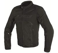 Dainese 173519669146 Air Frame D1 Tex Giacca Moto Estiva, Nero/Nero/Nero, 46