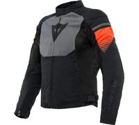 Dainese Air Fast, giacca in tessuto 60 male Nero/Grigio/Rosso Fluo