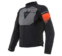 Dainese Air Fast Giacca tessile moto, nero-grigio-rosso, taglia 48 per maschi