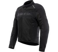 Dainese - Air Frame 3 Tex Jacket, Giacca da Moto Estiva in Tessuto, con Fodera Antivento, Uomo, Nero/Nero/Nero, 46