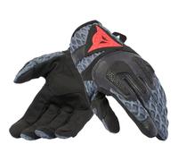 DAINESE - Air-Maze Unisex Gloves, Guanti Moto Estivi, Tessuto Mesh, Protezioni sulle Nocche, Touch Screen, Unisex, Nero/Grigio Ferro, M