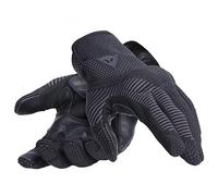 Dainese - Argon Gloves, Guanti da Moto in Tessuto Knit con Protezioni sulle Nocche, Chiusura a Strappo, Compatibilità Touch Screen, Guanti Moto da Uomo XS, Nero