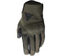 Dainese - Argon Gloves, Guanti da Moto in Tessuto Knit con Protezioni sulle Nocche, Chiusura a Strappo, Compatibilità Touch Screen, Guanti Moto da Uomo M, Verde Foglia