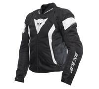DAINESE AVRO 5 TEX GIACCA MOTO IN TESSUTO UOMO NERO BIANCO NERO