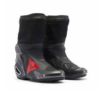 DAINESE DAINESE - Stivali Axial 2 Air Nero / Nero / Rosso-Fluo 44