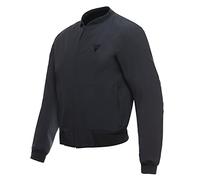 Dainese - Bhyde No-Wind Tex Jacket, Bomber Moto, Tessuto Antivento e Idrorepellente, Protettori Morbidi su Spalle e Gomiti, Giacca Moto da Uomo, Nero, 46