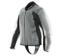 Dainese Racing 2 Giacca pioggia, bianco, taglia S
