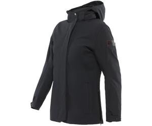 Dainese Brera D-Dry XT Giacca tessile moto da donna, nero-grigio, taglia 42 per donne