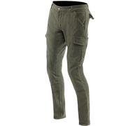 Dainese Cargo Slim Tapered Pantaloni tessili da moto, verde, taglia 36 per maschi
