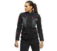 Giacca Donna CARVE MASTER 3 LADY Gore-Tex Nero Grigio Rosso DAINESE - AN: 48