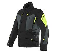 Dainese Carve Master 3 Gore-Tex Giacca tessile moto Nero/Grigio/Giallo 48