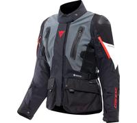 Dainese Carve Master 4, giacca tessile Gore-Tex donna 44 female Grigio Scuro/Nero/Bianco/Rosso