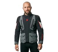 DAINESE Carve Master 4 Gore-Tex Giacca da Moto Impermeabile, Nero/Grigio/Rosso, 50