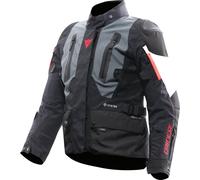 DAINESE Carve Master 4 Gore-Tex Giacca da Moto Impermeabile, Nero/Grigio/Rosso, 58