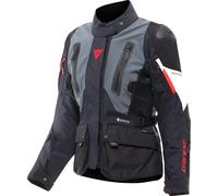 Dainese Carve Master 4 Gore-Tex impermeabile Giacca Moto Da Donna, nero/grigio/rosso, Taglia 46