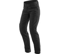 Dainese Casual Slim, pantaloni in tessuto donna 28 female Nero