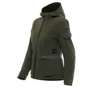 DAINESE Centrale Absoluteshell PRO Impermeabile Ladies Giacca Tessile Moto, Verde Scuro, 44