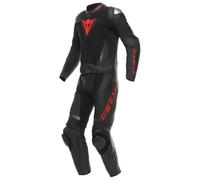 Dainese Demon Sprint S/T Tuta in pelle da motociclista a due pezzi, Taglia Long 46