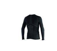 Dainese-D-CORE DRY TEE LS, Nero/Antracite, Taglia XS/S