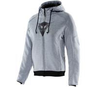 Dainese Daemon-X, felpa con cappuccio con zip donna 48 female Grigio/Nero