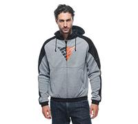 Giacca Poliestere Uomo Dainese DAEMON-X Melange-Grigio/Nero/Rosso-Fluo Taglia:58