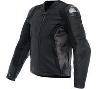 Dainese Avro 5, giacca in pelle 56 male Nero/Grigio Scuro