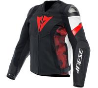 DAINESE DAINESE - Giacca Avro 5 Nero / Rosso-lava / Bianco 50