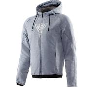 DAINESE DAINESE - Giacca Bovisa Safety Hoodie Full Zip Grigio-Melange / Nero 54