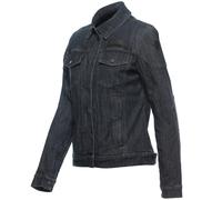 Dainese - Denim Tex Jacket Lady, Giacca Jeans da Moto, Tessuto in Denim, Protezioni Morbide su Spalle e Gomiti, Giacca Moto da Donna, Blu, 50