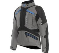 Dainese Gullfoss D-Dry Giacca da moto impermeabile, nero/grigio/blu, Taglia 54
