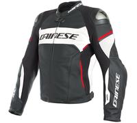 DAINESE DAINESE - Giacca Racing 3 D-Air Nero / Bianco / Lava-Rosso 48