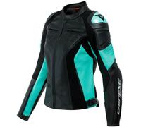 DAINESE DAINESE - Giacca Racing 4 Lady Nero / Acqua-Verde 42