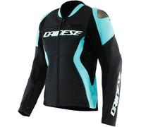DAINESE DAINESE - Giacca Racing 5 Leather Lady Nero / Water 40