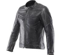 Dainese Radicale Giacca in pelle uomo nero, taglia 48