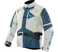 DAINESE - Sterrato Tex Jacket, Giacca Moto in Tessuto, Uomo, Grigio Ghiaccio/Blu, 46