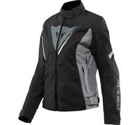 Dainese Veloce D-Dry Giacca tessile da donna, nero-grigio-bianco, taglia 48 per donne