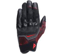 DAINESE DAINESE - Guanti ERMEX Nero / Rosso Lava S