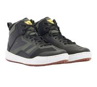 Dainese Suburb Air Scarpe da moto, nero-verde-giallo, taglia 44