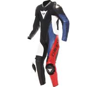 DAINESE DAINESE - Tute Demon Sprint Perforated 1PC Nero / Bianco / Rosso-Lava 60