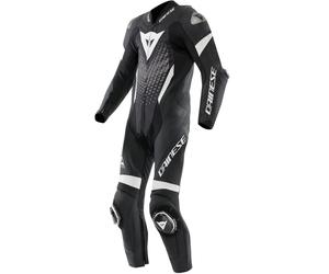 DAINESE DAINESE - Tute Laguna Seca 6 Perf S/T 1 PC Nero / Bianco / Anthracite 49T