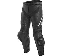 Dainese Delta 3 per uomo pelle moto pantaloni nero/nero/bianco 48 Euro/33 ee. USA.